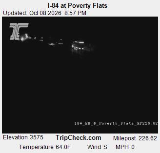 Photo from camera: I-84 at Poverty Flats