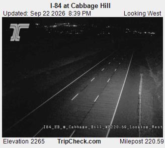 Photo from camera: I-84 at Cabbage Hill