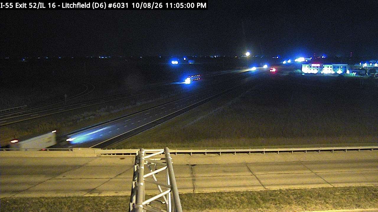 Photo from camera: I-55 at IL 16 (W)