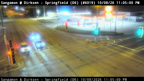 Photo from camera: IL 29 (Sangamon Ave.) at Bus 55 (Dirksen Pkwy