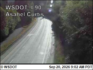 Snoqualmie Pass traffic camera: I-90 at MP 48.1: Asahel Curtis