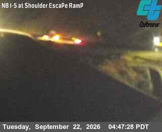 Photo from camera: KER-5-AT TRUCK ESCAPE RAMP (SHOULDER), Lebec