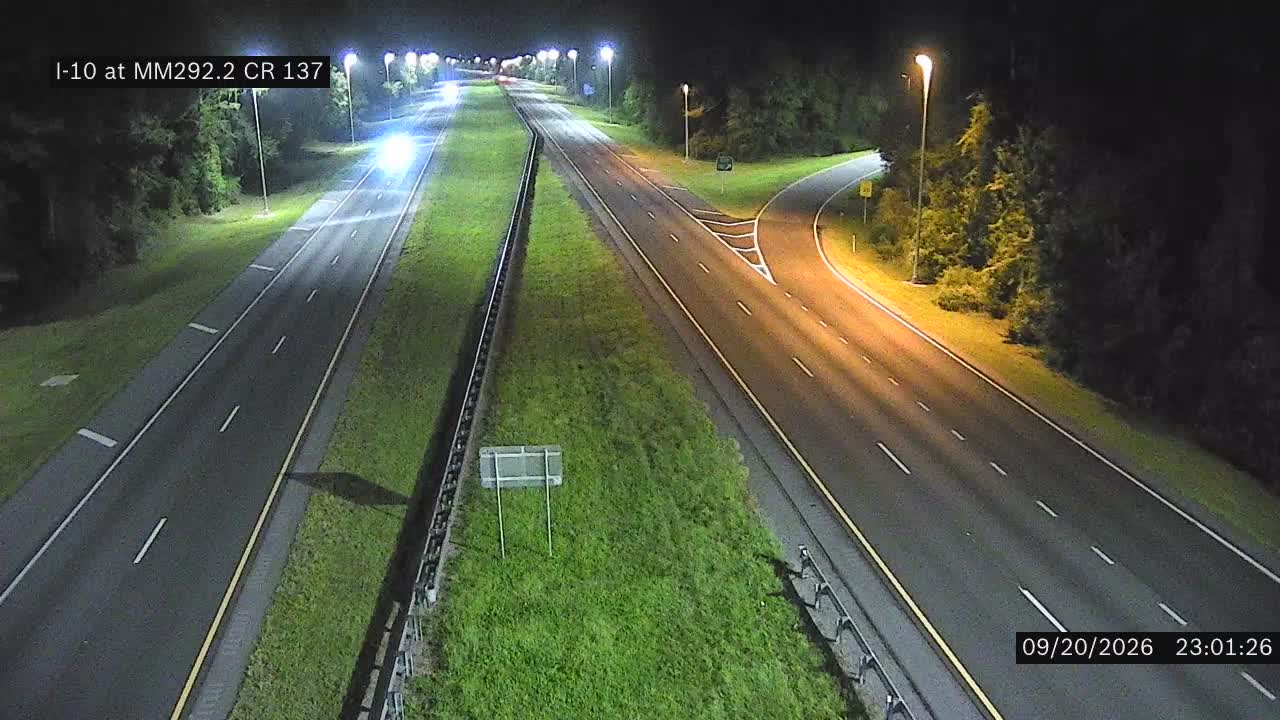 Photo from camera: I-10 @ CR-137 (E)