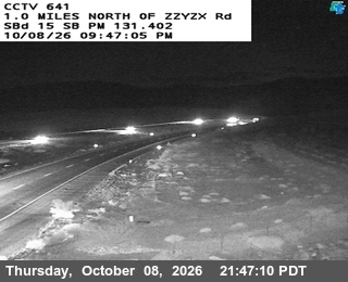 Photo from camera: I-15 : (641) Tork Ditch, Baker