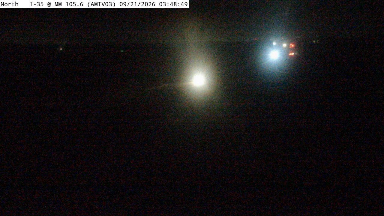 Photo from camera: AM - I-35 @ MM 105.6