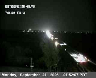 Photo from camera: Hwy 80 At Enterprise EB 3, West Sacramento