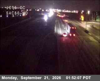 Photo from camera: Hwy 5 at Hwy 80, Sacramento