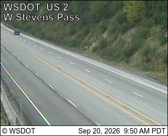 Photo from camera: US 2 at MP 61.9: Old Faithful Avalanche Zone