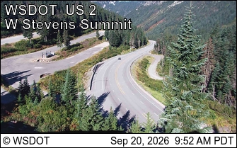 Photo from camera: US 2 at MP 64.3: West Stevens Pass - Ski Lodge