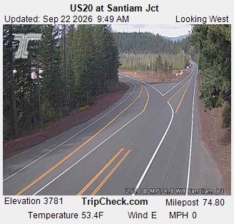 Photo from camera: US20 at Santiam Jct