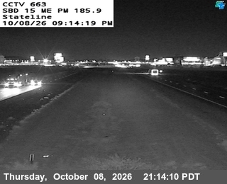 Photo from camera: I-15 : (663) Stateline, Nipton