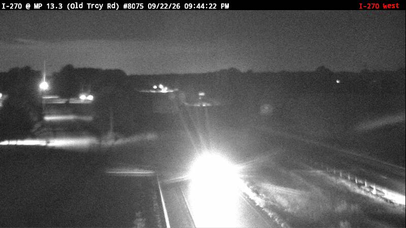 Photo from camera: I-270 at Mile Post 13.3 (W)