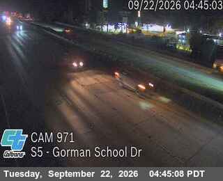 Photo from camera: I-5 : (971) Gorman School Dr, Los Angeles