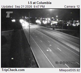 Photo from camera: I-5 at Columbia