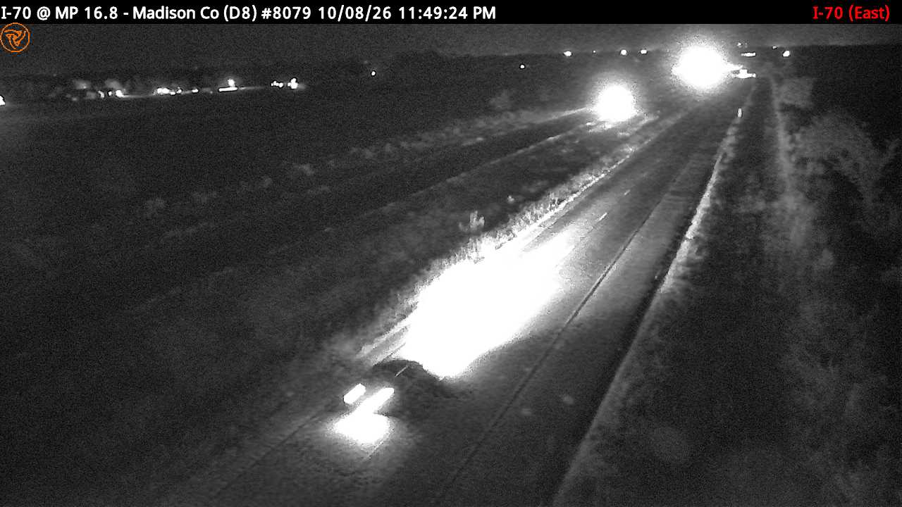 Photo from camera: I-70 at Mile Post 16.8
