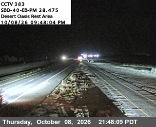 Photo from camera: I-40 : (383) At Desert Oasis Rest Area