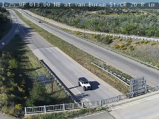 Photo from camera: I-25 MP 013.00 NB at Van Buren St/CR 20.8 in Trinidad