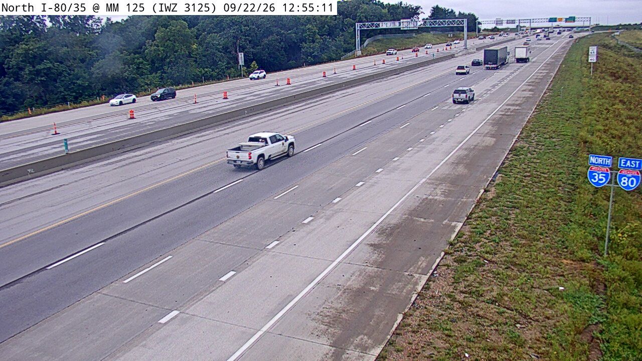 Photo from camera: 1EA - I-35/80 @ MM 125 (IWZ 3125)