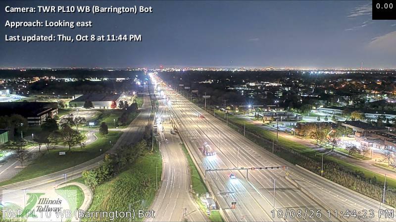 Photo from camera: I-90 at Barrington Road (E)
