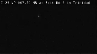 Photo from camera: I-25 MP 007.60 NB at Exit Rd 8 in Trinidad
