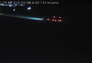 Photo from camera: I-70 MP 015.00 WB at CO 139 in Loma (Looking East)