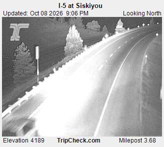 Photo from camera: I-5 at Siskiyou
