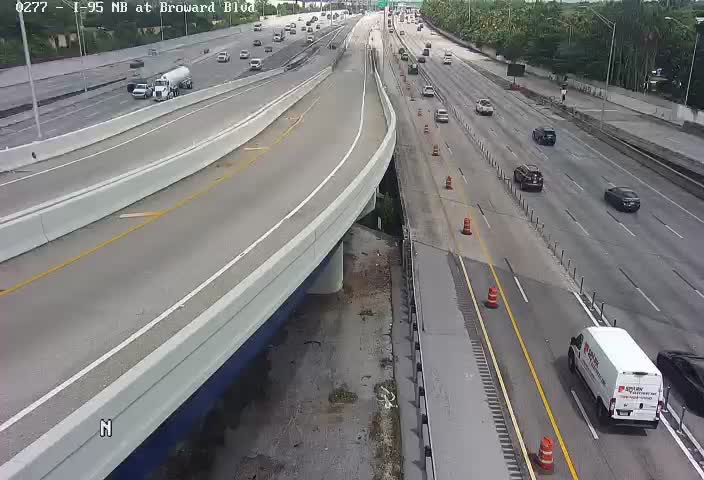 Photo from camera: I 95 NB of 595 Merge