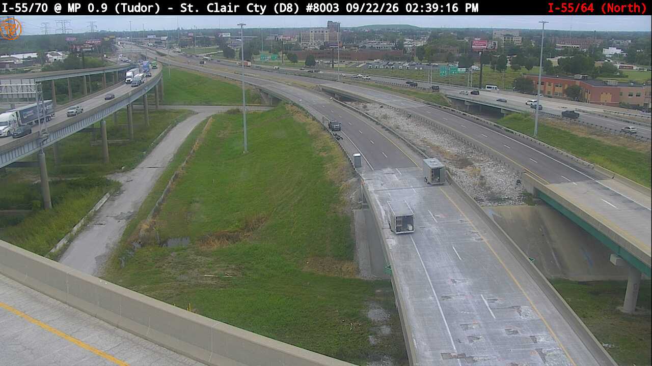 Photo from camera: I-55/64 at Tudor Ave (N)