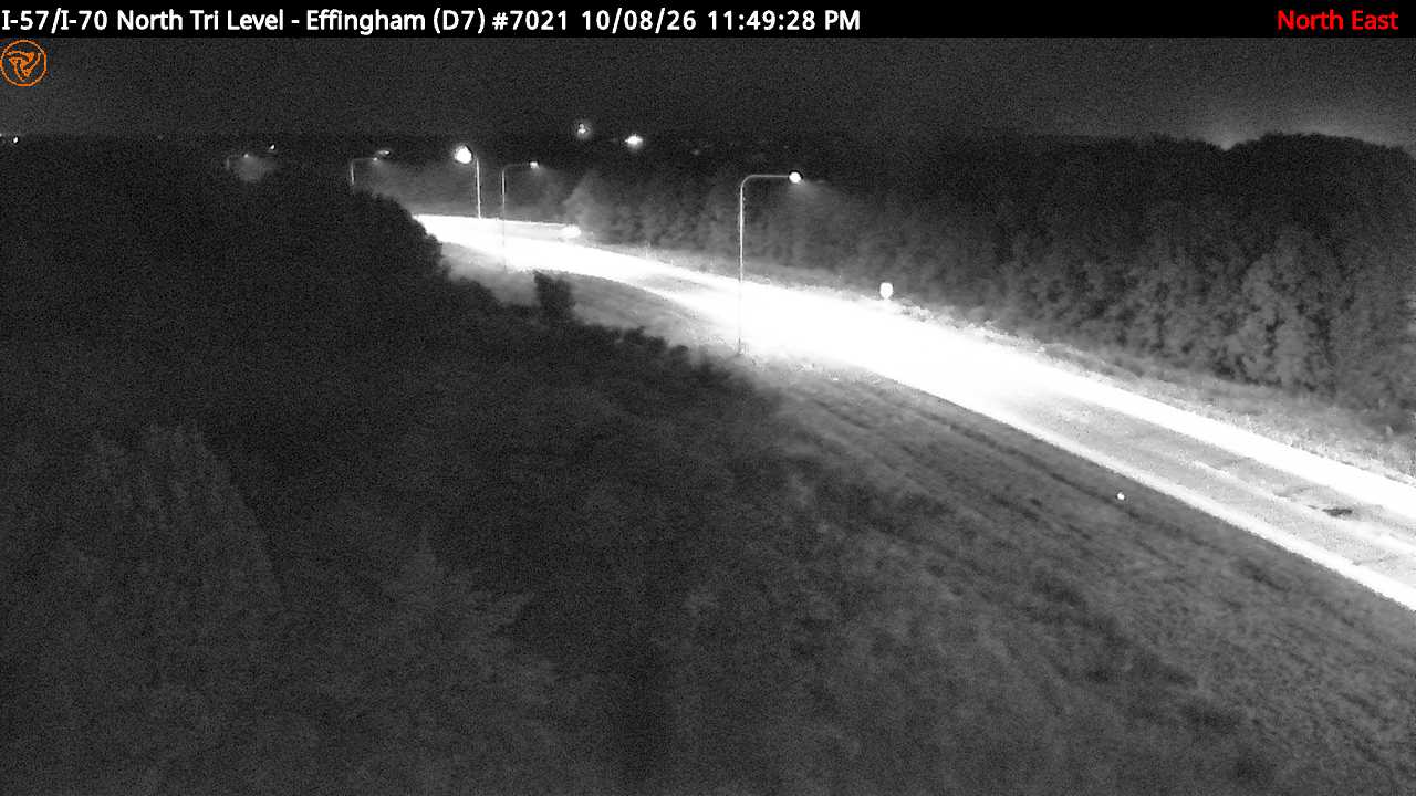 Photo from camera: I-57/I-70 at North Tri-Level (NE)