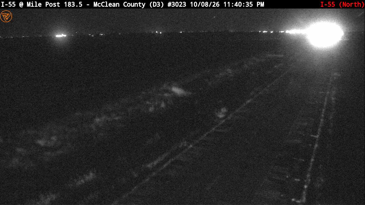 Photo from camera: I-55 NB at Mile Post 183.5