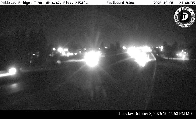 Photo from camera: I-90 Railroad Bridge (view 1)