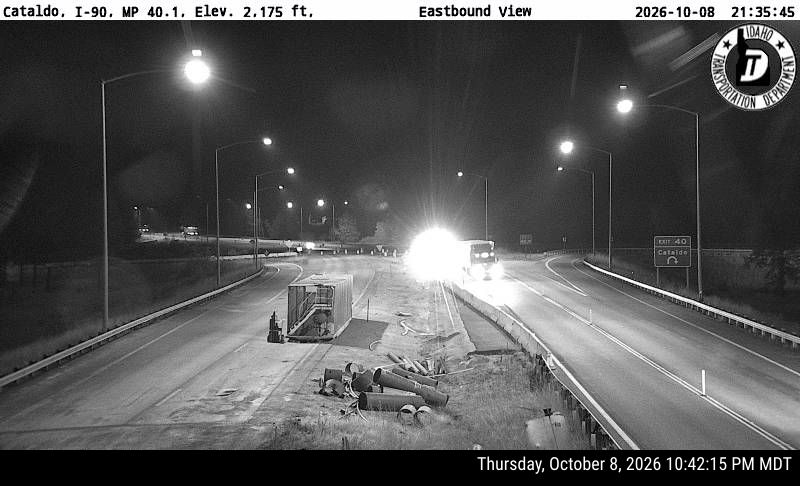 Photo from camera: I-90 Cataldo (view 1)