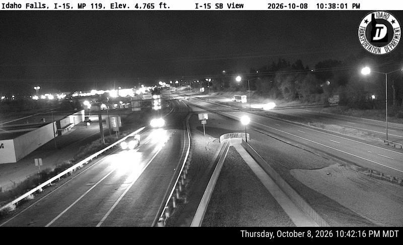 Photo from camera: I-15 Idaho Falls (view 1)