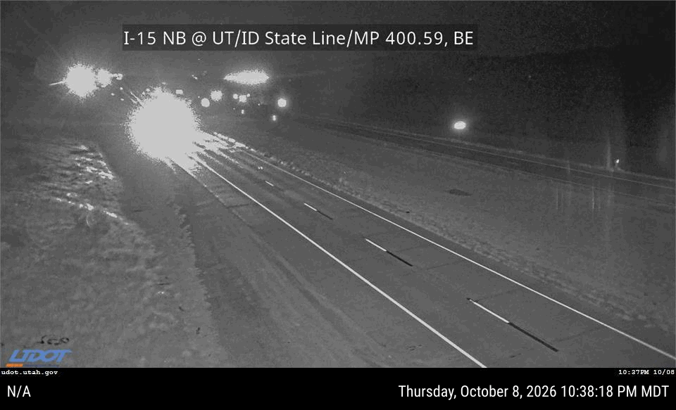 Photo from camera: I-15 UT/ID State Line UT