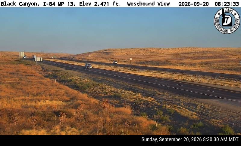 Photo from camera: I-84 Black Canyon (view 2)