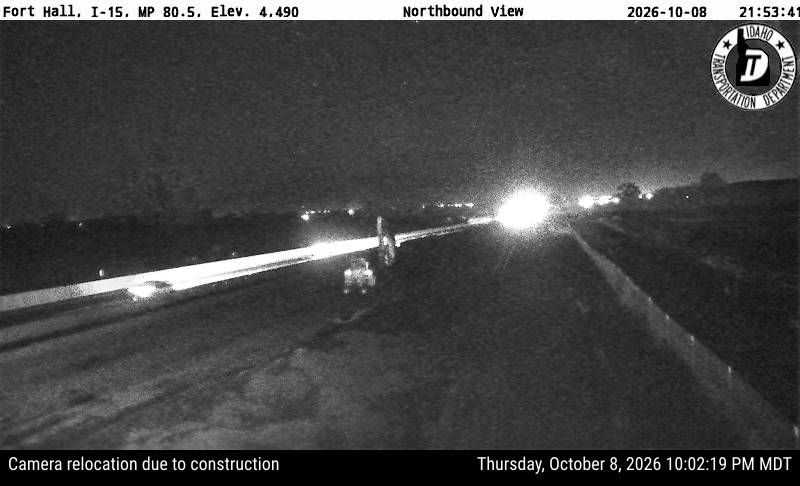 Photo from camera: I-15 Fort Hall (view 1)