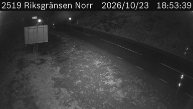 Bild från vägkamera: Riksgränsen (väglagskamera)
