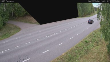 Bild från vägkamera: Gagnbro (väglagskamera)