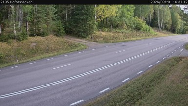 Bild från vägkamera: Hoforsbacken (väglagskamera)