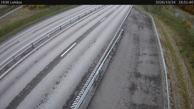 Bild från vägkamera: Lekåsa (väglagskamera)