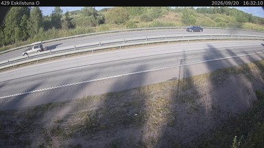 Bild från vägkamera: Eskilstuna Ö (väglagskamera)