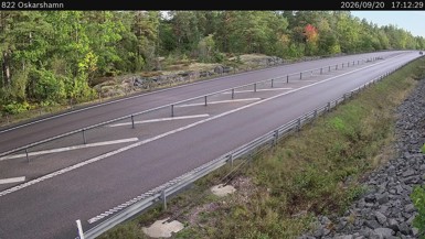 Bild från vägkamera: Oskarshamn (väglagskamera)