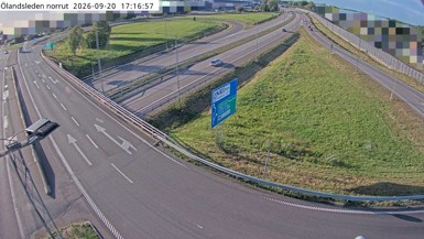 Bild från vägkamera: Ölandsleden TPL norrut