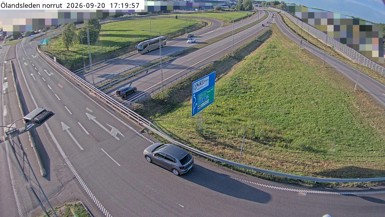 Bild från vägkamera: Ölandsleden TPL norrut