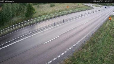 Bild från vägkamera: Västervik (väglagskamera)