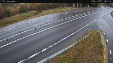 Bild från vägkamera: Högbacka (väglagskamera)