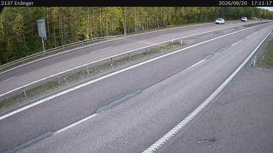 Bild från vägkamera: Enånger (väglagskamera)