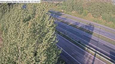 Bild från vägkamera: Helsingborg Södra norrut
