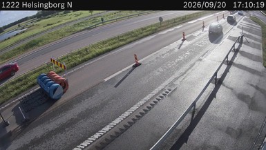 Bild från vägkamera: Helsingborg N (väglagskamera)