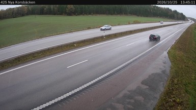 Bild från vägkamera: Nya Korsbäcken (väglagskamera)